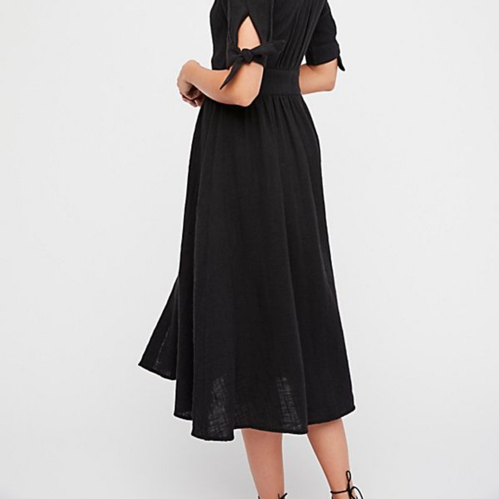 New Free People Love of My Life Midi Dress - Picture 2 of 4